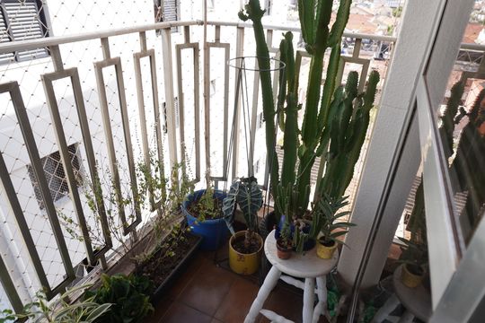 Sacada de apartamento à venda com 3 quartos, 88m² em Jardim Gloria, Americana