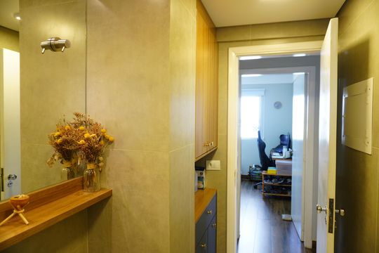 Banheiro Corredor de apartamento à venda com 3 quartos, 88m² em Jardim Gloria, Americana