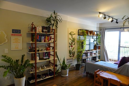 Sala de apartamento à venda com 3 quartos, 88m² em Jardim Gloria, Americana