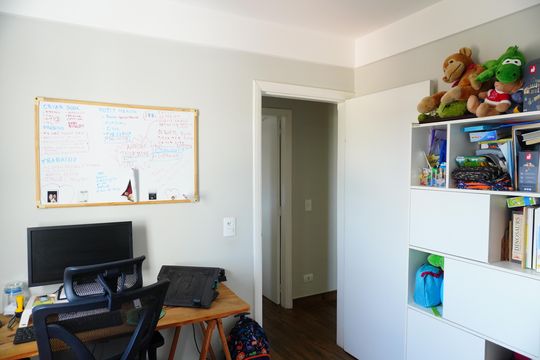 Quarto 2 de apartamento à venda com 3 quartos, 88m² em Jardim Gloria, Americana