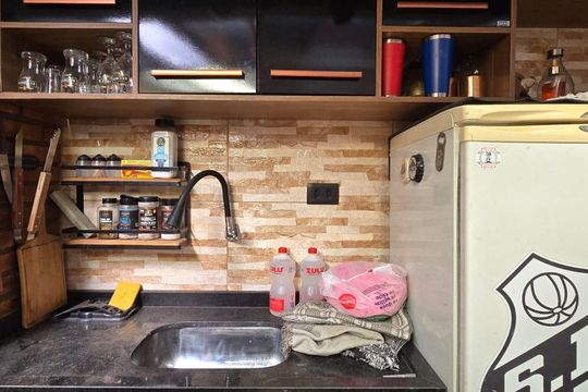 Área de Serviço e Area Gourmet de casa à venda com 2 quartos, 125m² em Jardim Santa Cecilia, Guarulhos