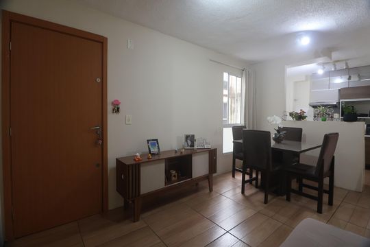 Sala de apartamento para alugar com 2 quartos, 42m² em São José, Canoas