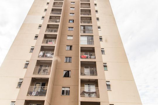 Fachada do bloco de apartamento à venda com 2 quartos, 54m² em Parque Viana, Barueri