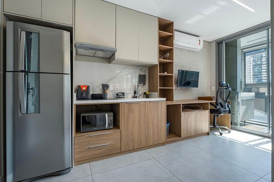 Studio de kitnet/studio à venda com 1 quarto, 30m² em Pinheiros, São Paulo