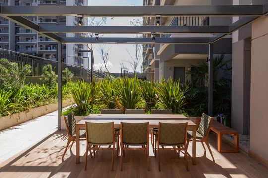 Área comum de apartamento à venda com 1 quarto, 29m² em Vila Guilhermina, São Paulo