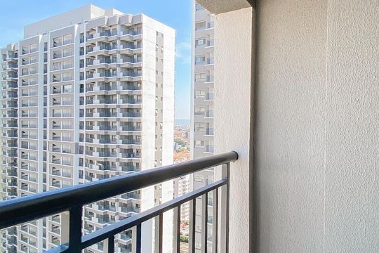 Varanda de apartamento à venda com 1 quarto, 29m² em Vila Guilhermina, São Paulo