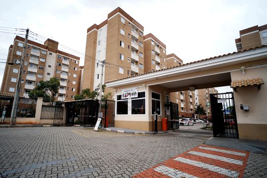 Fachada de apartamento para alugar com 2 quartos, 52m² em Vila Hortência, Sorocaba