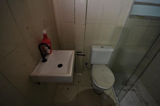 Banheiro de casa para alugar com 2 quartos, 80m² em Vila Ede, São Paulo