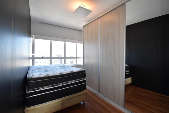 Quarto do Studio de apartamento para alugar com 1 quarto, 52m² em Centro, Curitiba