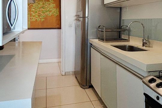 Cozinha de apartamento para alugar com 3 quartos, 78m² em Vila Andrade, São Paulo