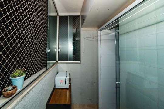 Área de Serviço de apartamento à venda com 2 quartos, 60m² em Santa Monica, Belo Horizonte