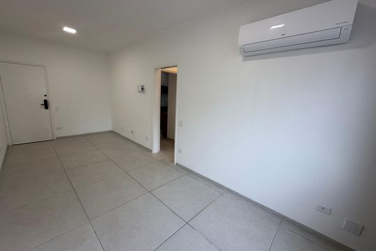 Sala de apartamento para alugar com 1 quarto, 52m² em Itararé, São Vicente