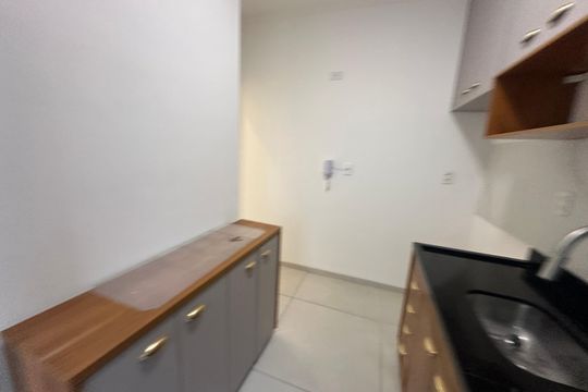 Cozinha de apartamento para alugar com 1 quarto, 52m² em Itararé, São Vicente