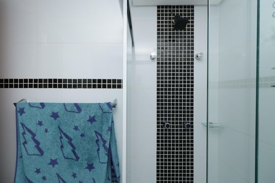 Banheiro Social de apartamento à venda com 2 quartos, 67m² em Tatuapé, São Paulo