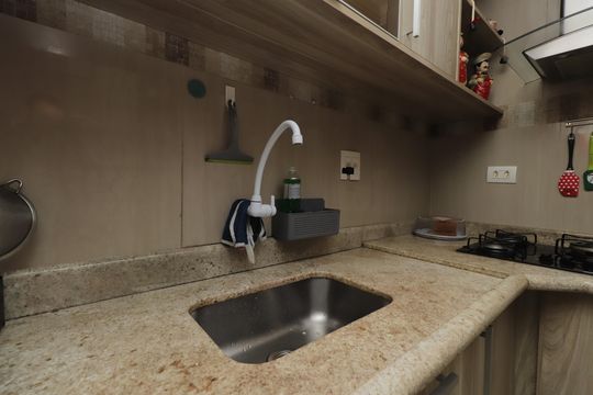 Cozinha de apartamento à venda com 2 quartos, 67m² em Tatuapé, São Paulo