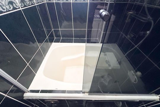 Banheiro da Suíte de apartamento para alugar com 2 quartos, 79m² em Baeta Neves, São Bernardo do Campo