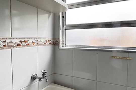 Área de Serviço de apartamento à venda com 2 quartos, 54m² em Vila Aquilino, Santo André