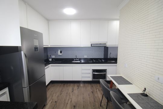 Cozinha / Área de Serviço de apartamento à venda com 2 quartos, 47m² em Vila Mazzei, São Paulo
