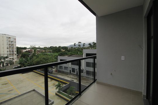 Sala - Varanda de apartamento à venda com 2 quartos, 59m² em Taquara, Rio de Janeiro