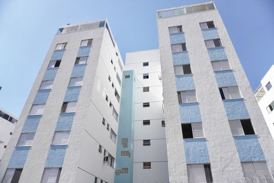 Fachada de apartamento à venda com 3 quartos, 71m² em Ana Lúcia, Belo Horizonte