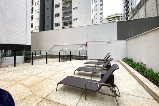 Área comum de apartamento à venda com 4 quartos, 160m² em Savassi, Belo Horizonte