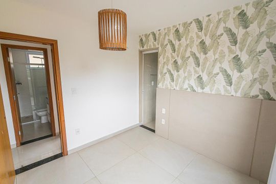 Quarto 1/ suite de apartamento para alugar com 2 quartos, 65m² em Santa Terezinha, Belo Horizonte