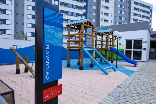 Área comum - Playground de apartamento à venda com 2 quartos, 52m² em Caiçaras, Belo Horizonte