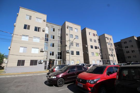Fachada de apartamento à venda com 2 quartos, 70m² em Taquara, Rio de Janeiro