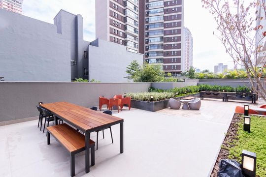 Área Comum de kitnet/studio para alugar com 1 quarto, 26m² em Jardim das Acacias, São Paulo