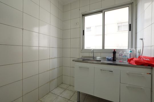Cozinha de apartamento para alugar com 2 quartos, 55m² em Vila Mariana, São Paulo