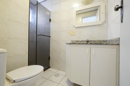 Banheiro de apartamento para alugar com 2 quartos, 55m² em Vila Mariana, São Paulo