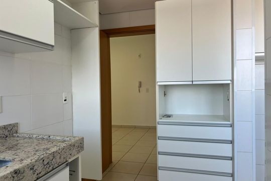 Cozinha de apartamento para alugar com 2 quartos, 70m² em Centro, Uberlândia