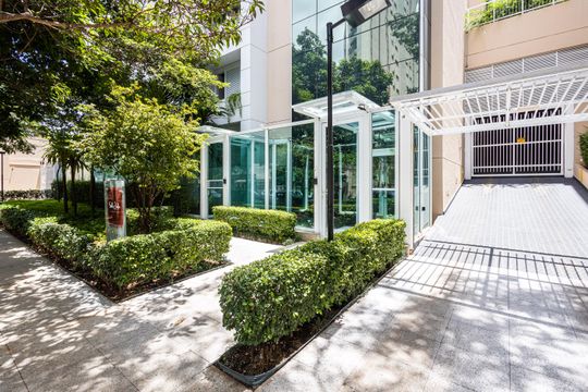 Fachada de apartamento à venda com 1 quarto, 46m² em Pinheiros, São Paulo