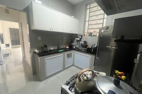 Cozinha de casa de condomínio para alugar com 3 quartos, 80m² em Engenho de Dentro, Rio de Janeiro