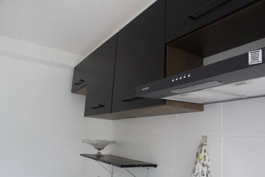 Cozinha de apartamento para alugar com 2 quartos, 52m² em Curicica, Rio de Janeiro