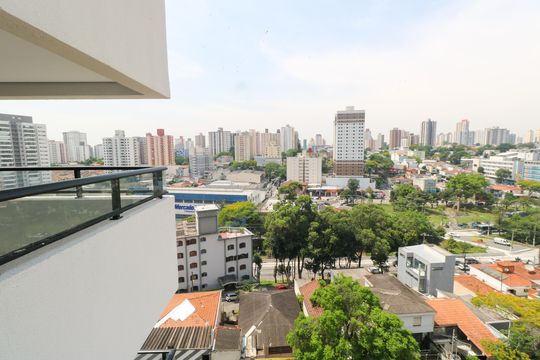 Vista da Suíte 1 de apartamento à venda com 3 quartos, 127m² em Jardim Bela Vista, Santo André