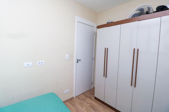 Quarto 1 de apartamento à venda com 2 quartos, 43m² em Vila Aquilino, Santo André