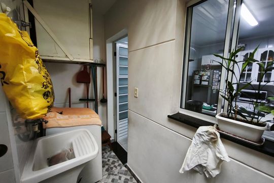 Área de serviço de casa de condomínio à venda com 3 quartos, 100m² em Parada Inglesa, São Paulo