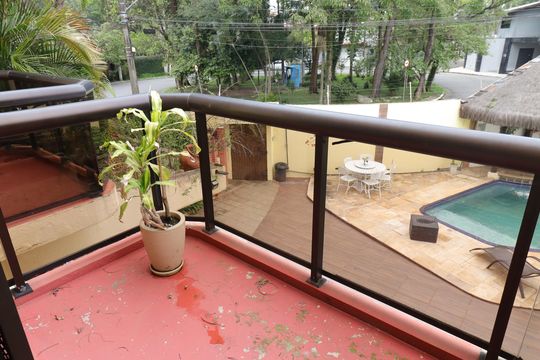 Varanda Quarto 2 de casa à venda com 6 quartos, 549m² em Chácara Meyer, São Paulo