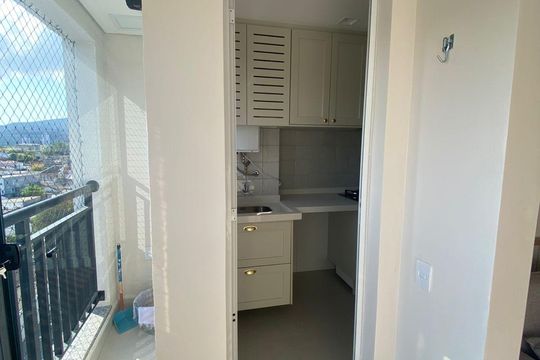 Varanda de apartamento para alugar com 2 quartos, 71m² em Vila Oliveira, Mogi das Cruzes