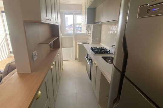 Cozinha de apartamento para alugar com 2 quartos, 71m² em Vila Oliveira, Mogi das Cruzes