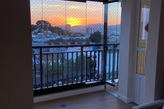 Varanda de apartamento para alugar com 2 quartos, 70m² em Vila Oliveira, Mogi das Cruzes