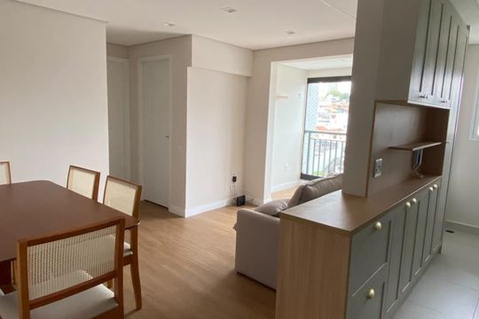 Sala de apartamento para alugar com 2 quartos, 70m² em Vila Oliveira, Mogi das Cruzes