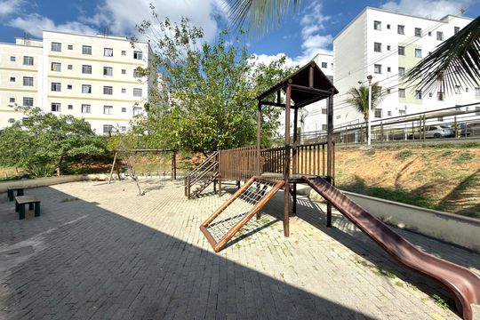 Área comum - Playground de apartamento para alugar com 2 quartos, 43m² em Camargos, Belo Horizonte
