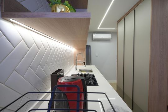 Apartamento para alugar com 1 quarto, 42m² em Vila Valparaíso, Santo André