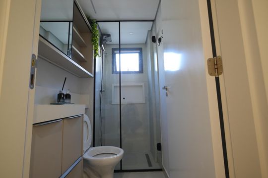 Apartamento para alugar com 1 quarto, 42m² em Vila Valparaíso, Santo André