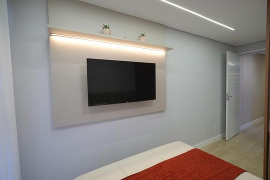 Apartamento para alugar com 1 quarto, 42m² em Vila Valparaíso, Santo André