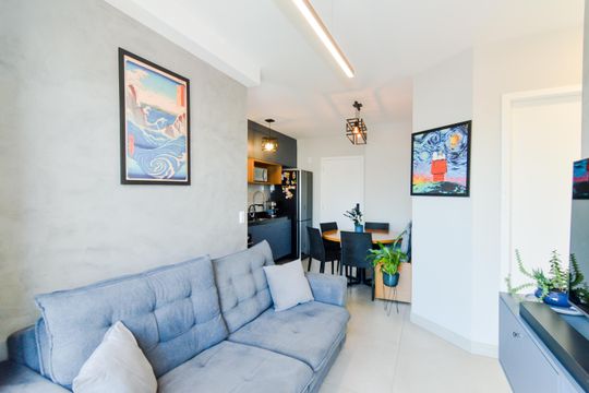 Sala de apartamento à venda com 2 quartos, 42m² em Vila Galvão, Guarulhos