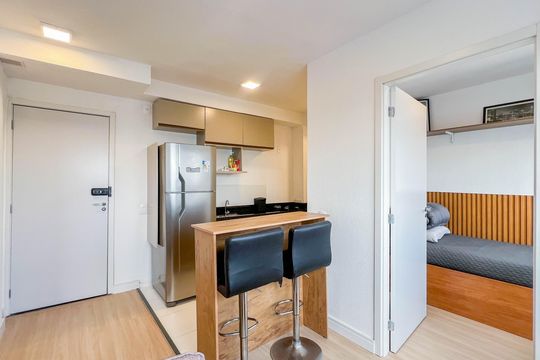 Sala de apartamento à venda com 2 quartos, 34m² em Jardim Pereira Leite, São Paulo