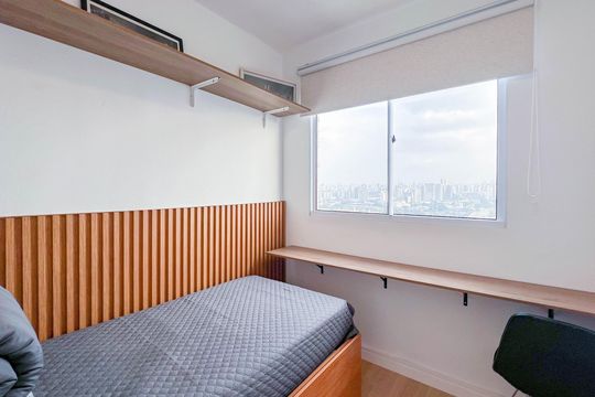 Quarto 1 de apartamento à venda com 2 quartos, 34m² em Jardim Pereira Leite, São Paulo